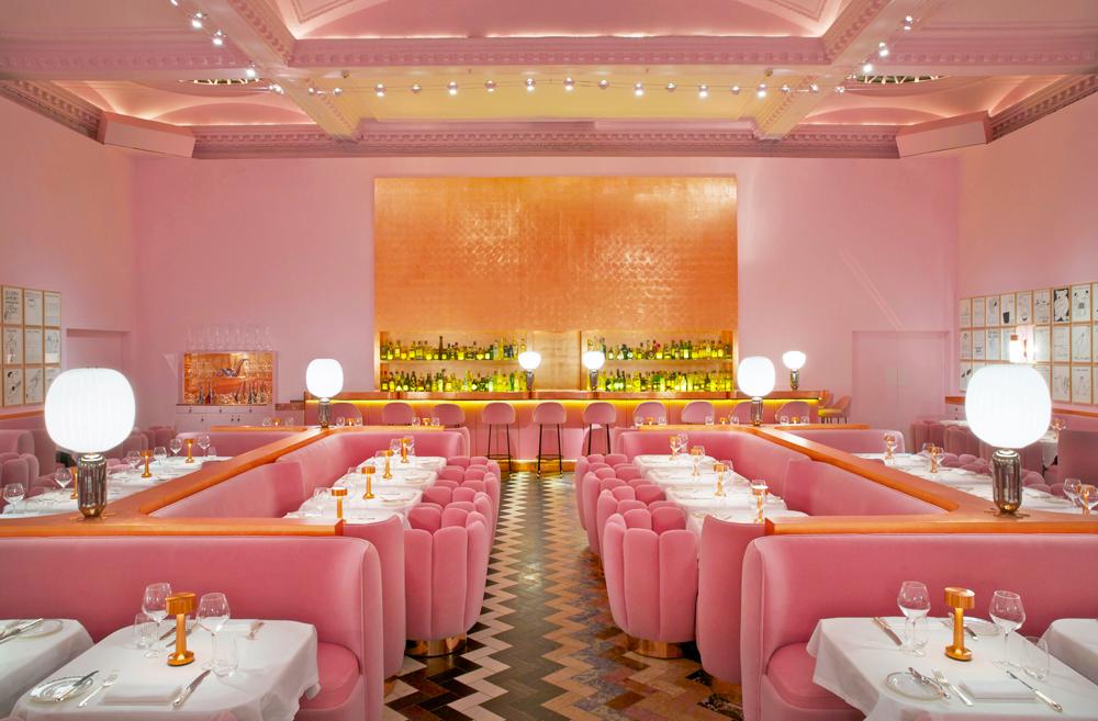 All Pink SKETCH Tea Bar London