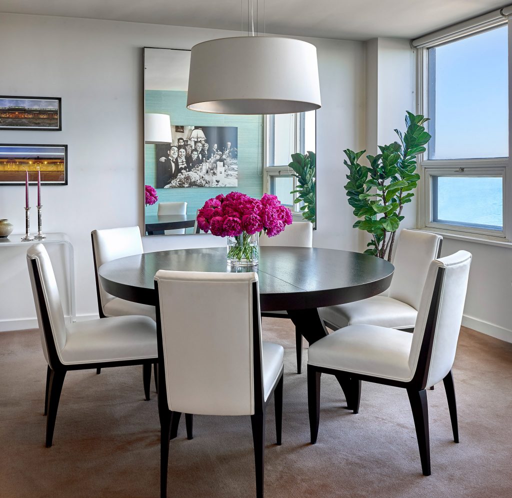 Beachfront Glam dining room table