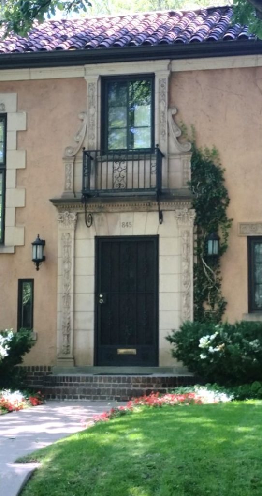 Denver home front door design